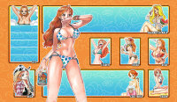 One Piece Playmat Nami (Design #1)