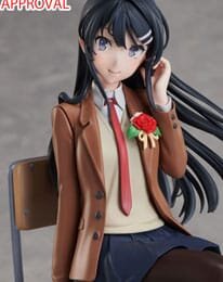 Rascal Does Not Dream of a Knapsack Kid Statue Mai Sakurajima Graduation Ver. 15 cm