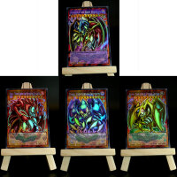 Yugioh ORICA 3x-Set: Toon Sacred Beasts (HOLO) Full-Art | Raviel Hamon Uria 4x-Playset: All 4 Toon Sacred Beasts