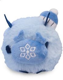 Genshin Impact Plüsch-Schlüsselanhänger Cryo Hilichurl 11 cm