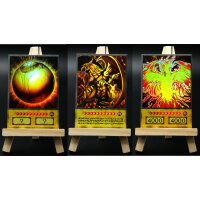 Yugioh ORICA 3x-Set: The Winged Dragon of Ra (Phoenix & Sphere Mode) Holo Anime 3x-Set: All 3 Cards