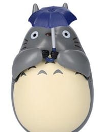 Mein Nachbar Totoro Figur mit rundem Boden Big Totoro with leaf 7 cm