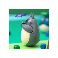 Mein Nachbar Totoro Figur mit rundem Boden Big Totoro with leaf 7 cm