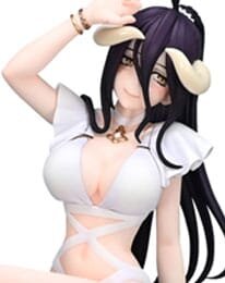 Overlord Noodle Stopper PVC Statue Albedo Swimsuit Ver. 16 cm