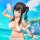 Original Illustration PVC Statue Kaede Illustration Miyuki Sasaki Summer Cloud White Bikini Ver. 25 cm