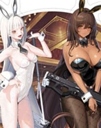 Goddess of Victory: Nikke Acryl Diorama Blanc & Noir 18 cm