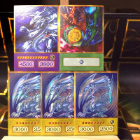 Anime Card Set - Kaiba's Blue-Eyes Fusion Set (Gold Rare)