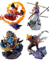 One Piece Petitrama PVC Mini-Statue Logbox Re Birth Wano Kuni Vol. 1 Set 9 cm