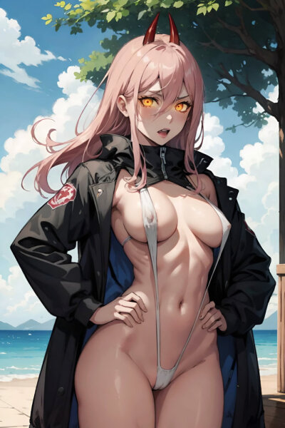 Wall Scroll - Chainsaw Man - Power #2 (90 x 60 cm)