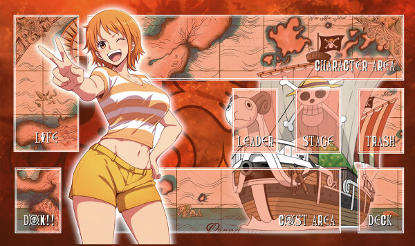 One Piece Playmat Nami (Design #4)