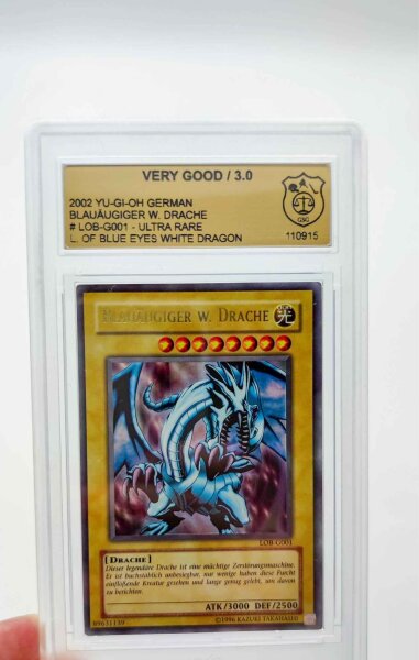 Blauäugiger W. Drache [LOB-DE-G001] Unlimited