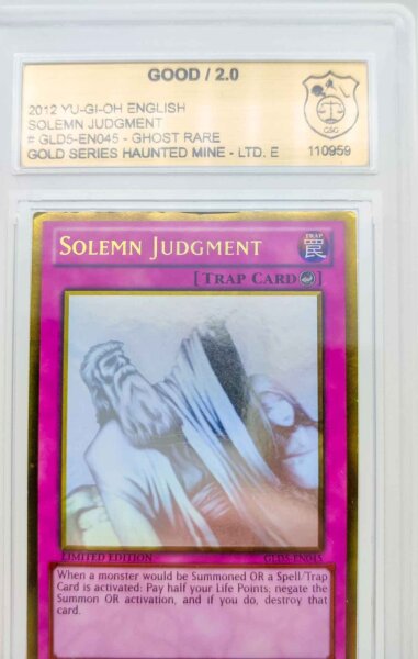 Solemn Judgment [GLD5-EN045] Unlimited