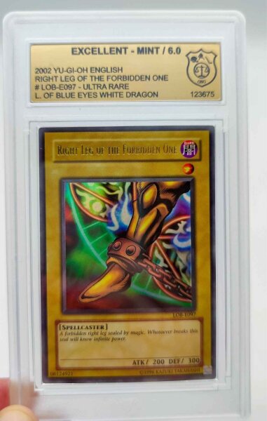 Right Leg of the Forbidden One [LOB-E097] Unlimited