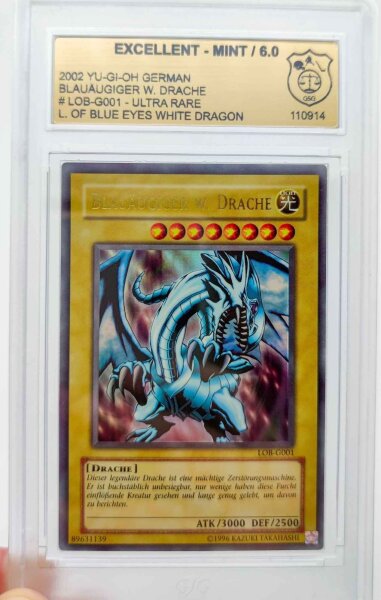 Blauäugiger W. Drache [LOB-G001] Unlimited