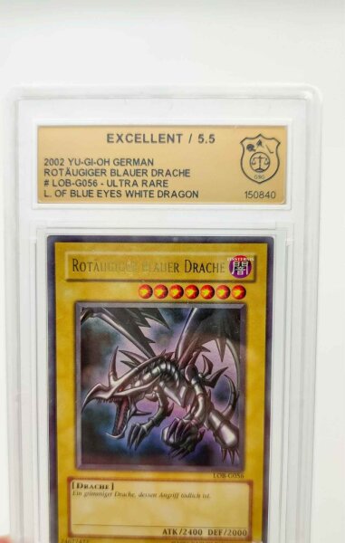 Rotäugiger Blauer Drache [LOB-G056] Unlimited