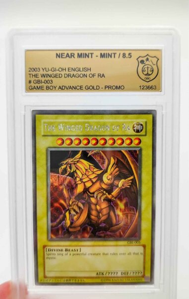 The Winged Dragon of Ra (Secret Rare) [GBI-EN-003] Unlimited