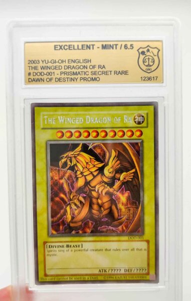 The Winged Dragon of Ra (Secret Rare) [DOD-001] Unlimited