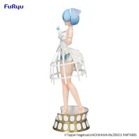 Re: Zero Exceed Creative PVC Statue Rem Cage Dress 22 cm