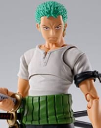 One Piece S.H.Figuarts Actionfigur Roronoa Zoro Romance Dawn Ver. 15 cm