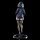 Gridman Universe Zozo Black Collection Statue PVC Akane Shinjo 23 cm