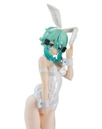 Sword Art Online BiCute Bunnies PVC Statue Sinon White Pearl Ver. 28 cm