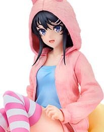 Rascal Does Not Dream of a Knapsack Kid PVC Statue 1/7 Mai Sakurajima Hoodie Look Rabbit Ears Ver. 18 cm