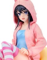 Rascal Does Not Dream of a Knapsack Kid PVC Statue 1/7 Mai Sakurajima Hoodie Look Rabbit Ears Ver. 18 cm