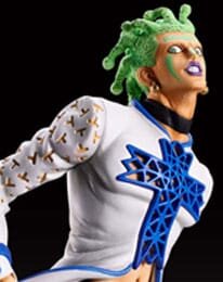 JoJos Bizarre Adventure Part 5 Golden Wind Statue Legend PVC Statue Cioccolata 17 cm