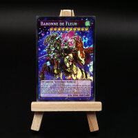 Yugioh PROXY: Baronne de Fleur - Full-Art - Holo Orica Custom Card Synchro Karte