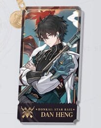 Honkai: Star Rail Charakter Acryl Schlüsselanhänger Dan Heng 9 cm