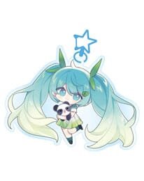 Hatsune Miku Acryl Schlüsselanhänger Kawaii Spring Time