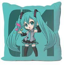 Vocaloid Kissenbezug Hatsune Miku 50 x 50 cm