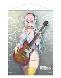 Super Sonico Wandrolle Super Sonico with Guitar 50 x 70 cm
