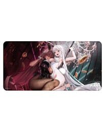 Goddess of Victory: Nikke XXL Mousepad Blanc & Noir