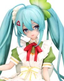 Hatsune Miku Noodle Stopper PVC Statue Flower Fairy Clover 15 cm