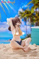 Original Character PVC Statue 1/7 Danjo no Yujo ga Seiritsu Dekinai Type no Onna Tomodachi Special Set 15 cm