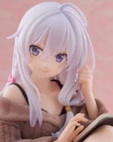 Wandering Witch: The Journey of Elaina PVC Statue Desktop Cute Figure Elaina Casual Clothes Ver. 13 cm