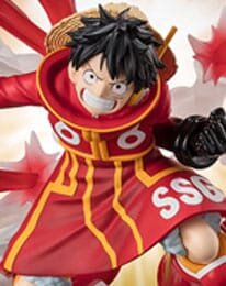 One Piece Figuarts ZERO Extra Battle PVC Statue Monkey D. Luffy -Gum Gum Hawk Gatling- 19 cm