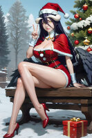 Wall Scroll - Albedo - Christmas Edition (90 x 60 cm)