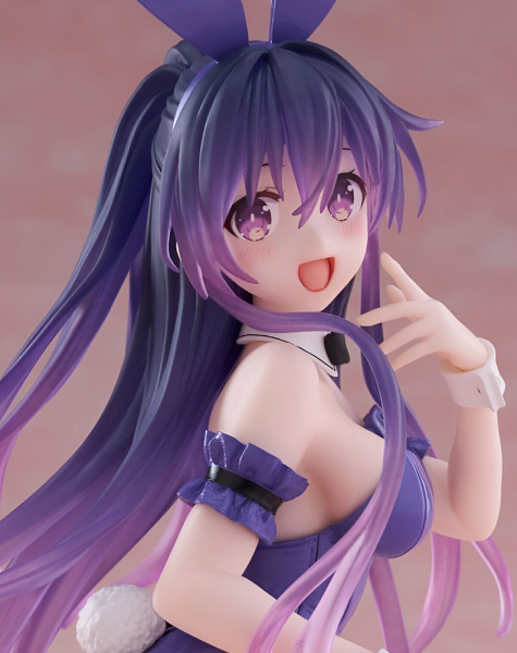 Date A Live V PVC Statue Desktop Cute Figure Tohka Yatogami Bunny Ver. 13 cm