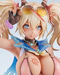 Idola Phantasy Star Saga PVC Statue 1/7 Summer Innocent Gene Chaos 27 cm