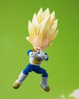 Dragon Ball S.H.Figuarts Actionfigur Super Saiyan 3 Vegeta (mini) Daima 8 cm
