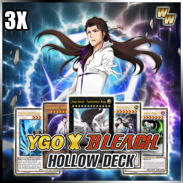 YGO X BLEACH - Espada Deck - 3x-Playset