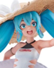 Hatsune Miku GT Project Tenitol PVC Statue Racing Miku 2024: Tropical Ver. 21 cm