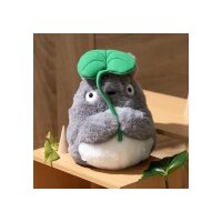 Mein Nachbar Totoro Nakayoshi Plüschfigur Big Totoro with leaf 21 cm