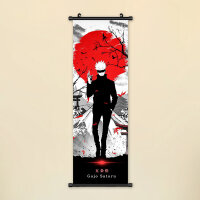 Wall Scroll - Jujutsu Kaisen - Satoru Gojo #2 (75 x 25 cm)