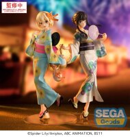 Lycoris Recoil Luminasta PVC Statue Takina Inoue Festival in Yukata 19 cm