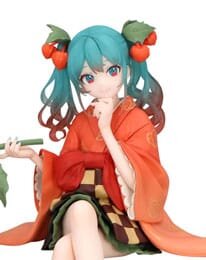 Hatsune Miku Noodle Stopper PVC Statue Flower Fairy Winter Cherry 15 cm