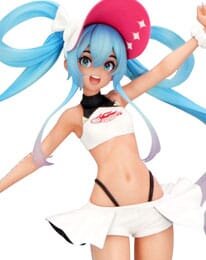 Hatsune Miku GT Project Trio-Try-iT PVC Statue Racing Miku 2024 Summer Holiday Ver. 21 cm