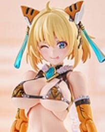 Bunny Suit Planning Plastic Model Kit PLAMAX BP-02 Sophia F. Shirring Tiger Armor Ver. 16 cm